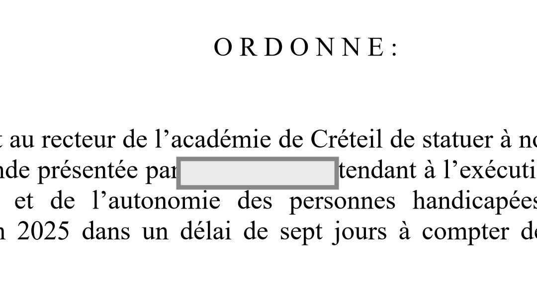 Le référé liberté au secours des enfants en situation de handicap déscolarisés